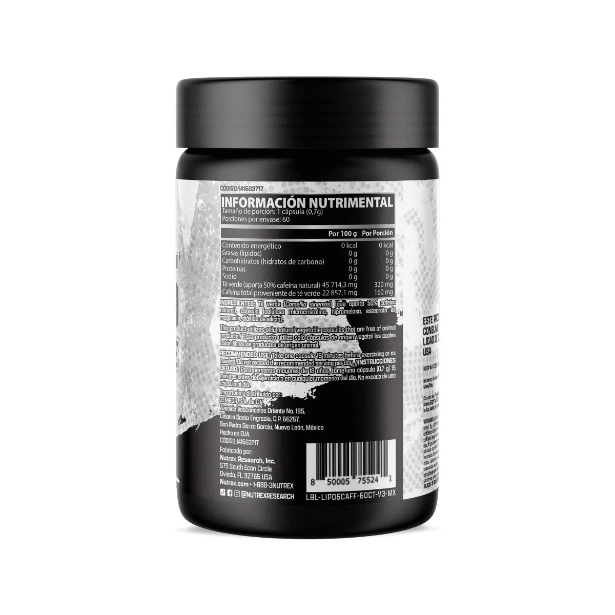 LIPO6 CAFEINA (60 CAPS)