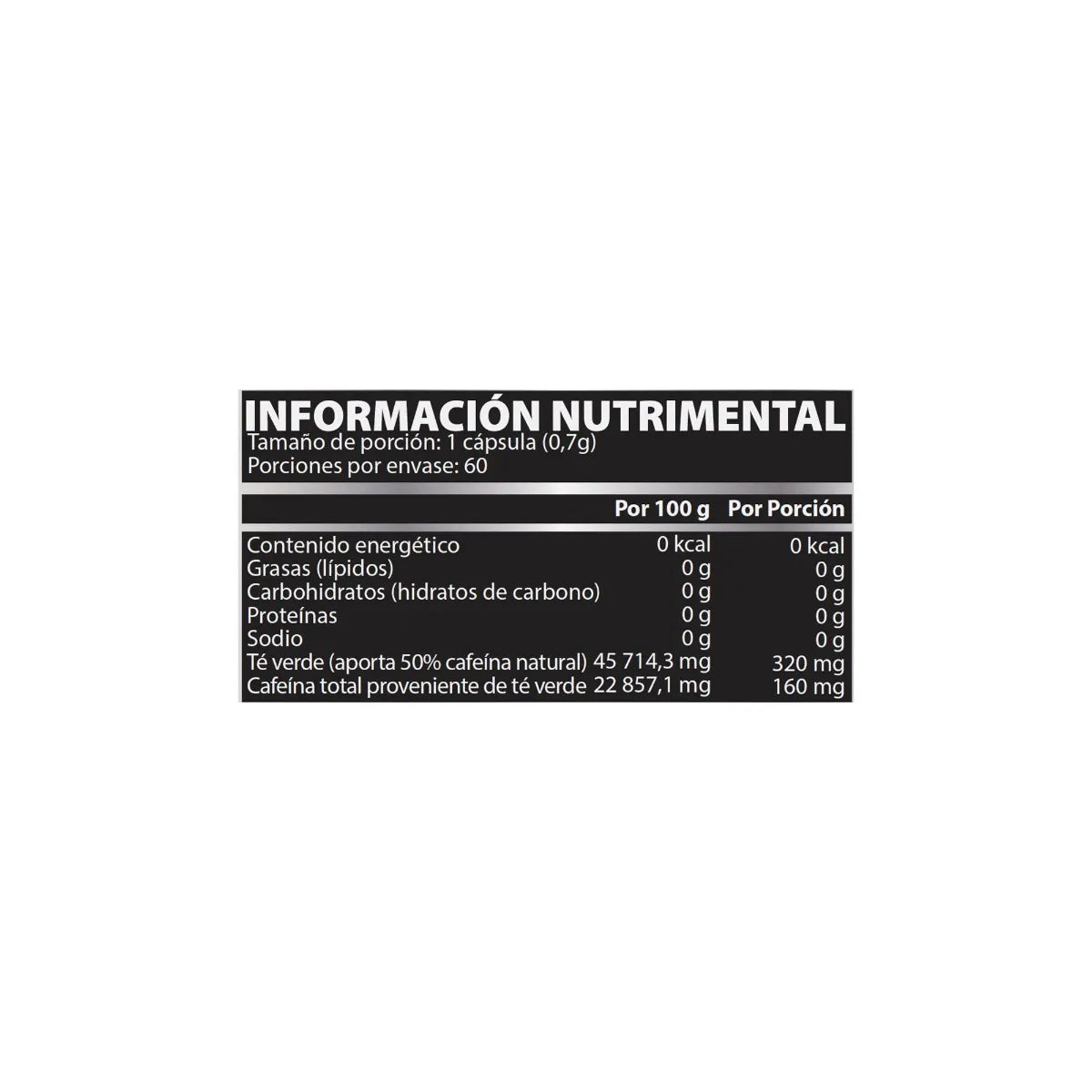 LIPO6 CAFEINA (60 CAPS)