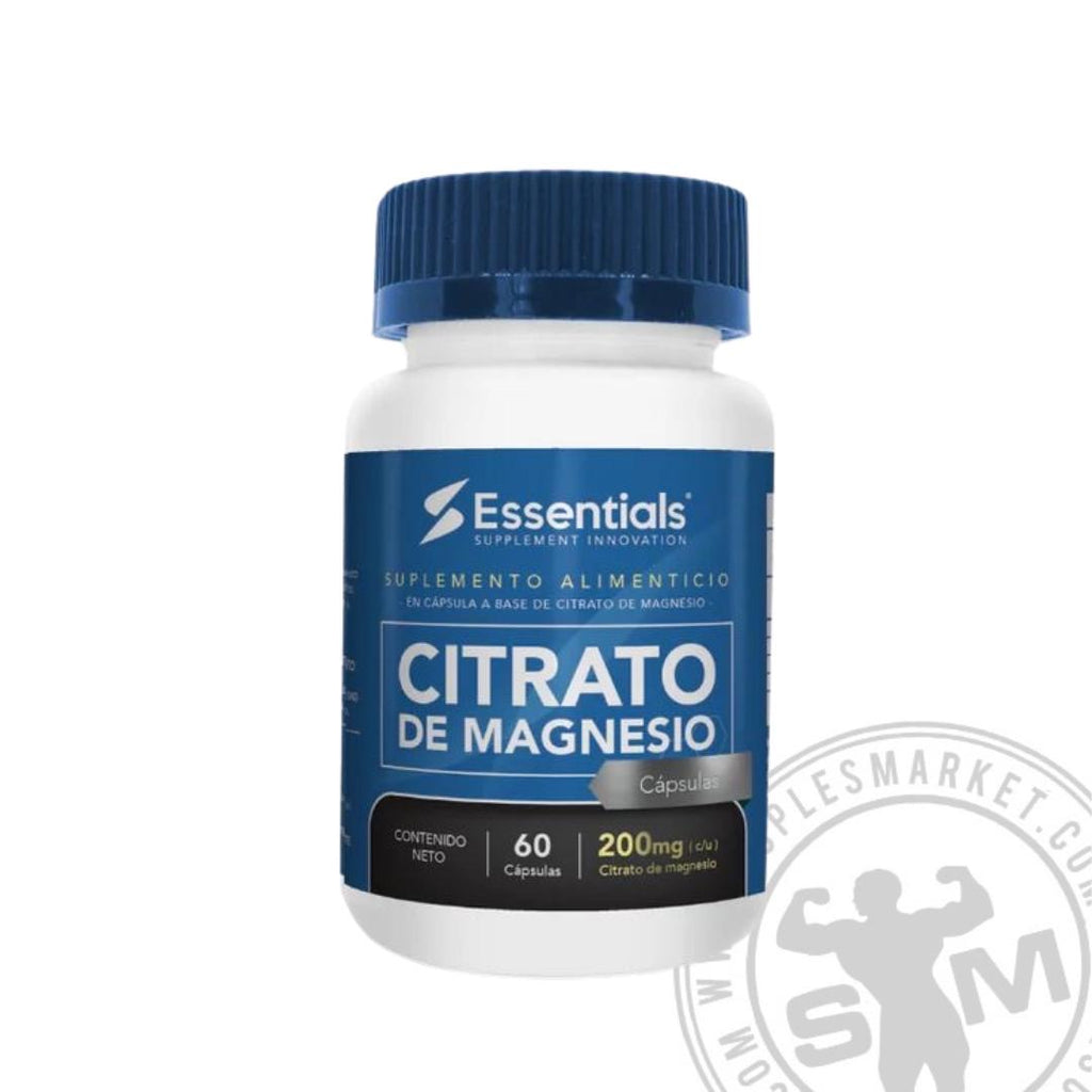 CITRATO DE MAGNESIO ESS 200 MG (60 CAPS)