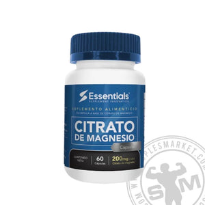 CITRATO DE MAGNESIO ESS 200 MG (60 CAPS)