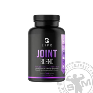 JOINT BLEND | MEZCLA DE GLUCOSAMINA, CONDROITINA Y MSM (200 CAPS)