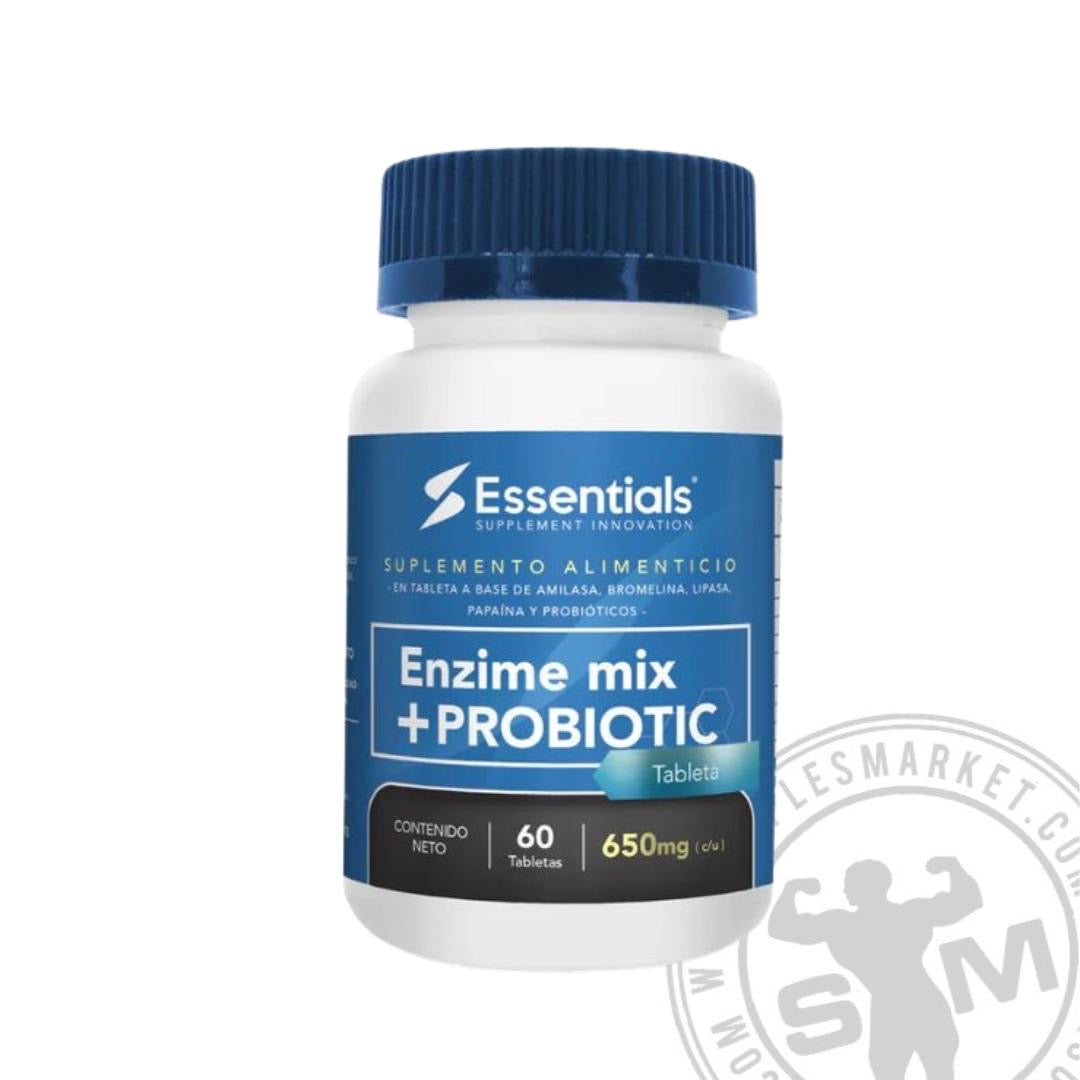 ENZIME MIX + PROBIOTIC 650 MG (60 TABS)