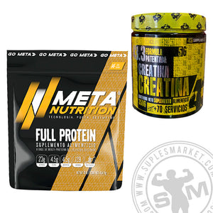 COMBO 4 (FULL PROTEIN 129 SERV + CREATINA 43 70 SERV)